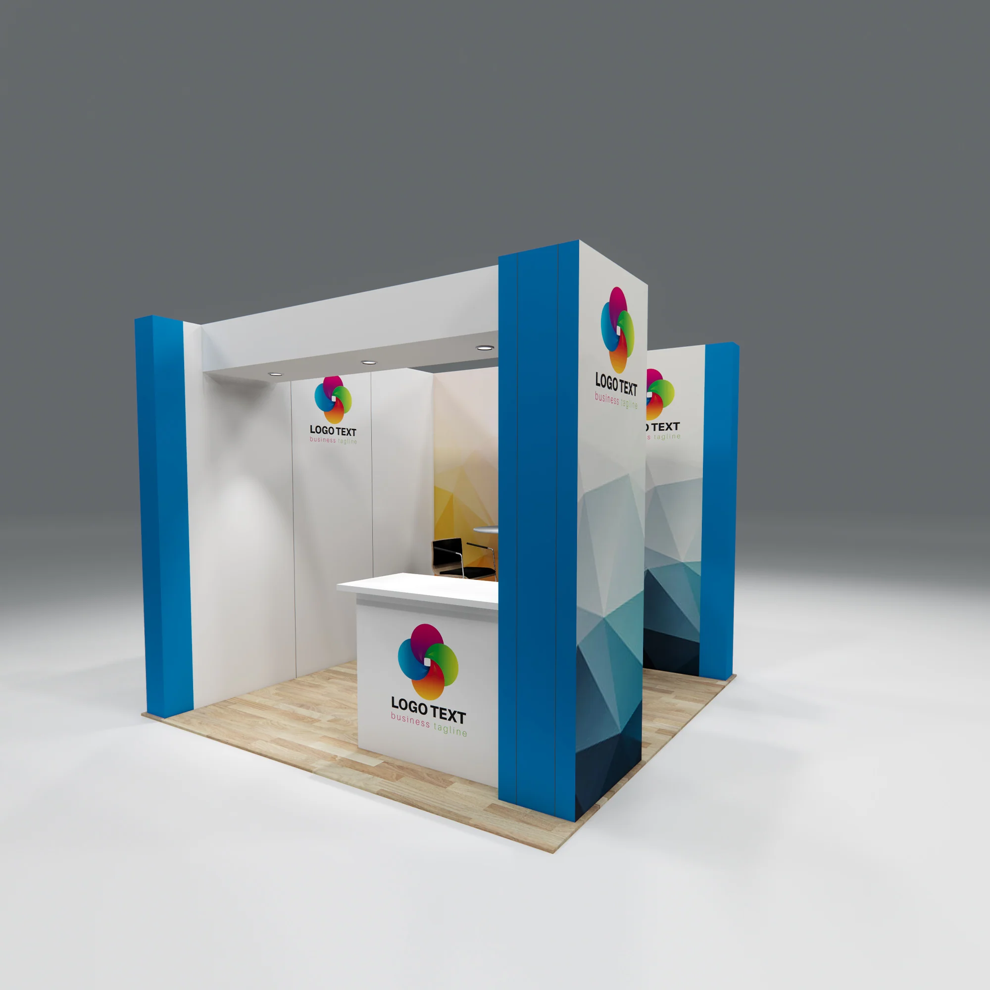 3×3 stand feria